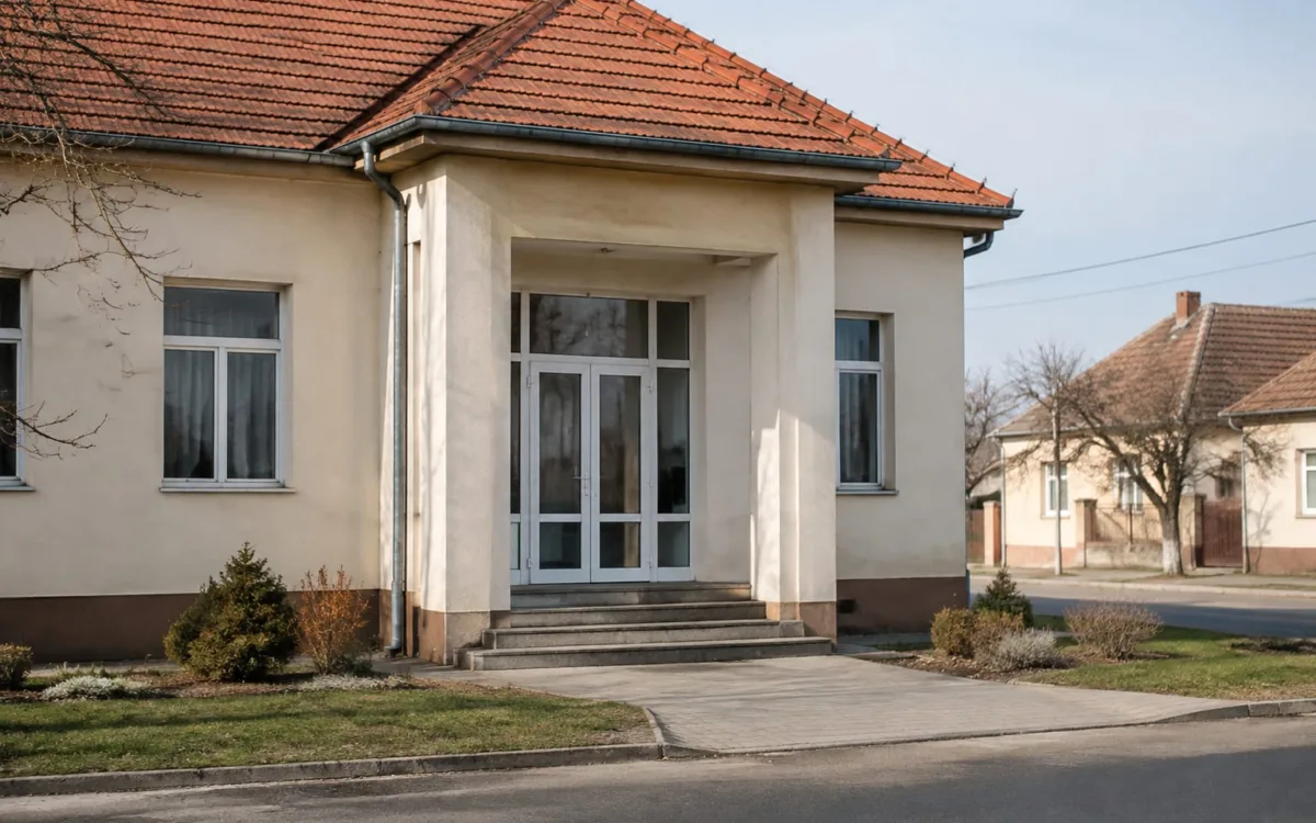Sediul primăriei comunei Fibiș